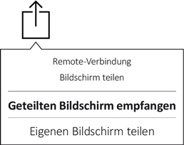 Piktogramm An Jonny Session teilnehmen Das Piktogramm zeigt das