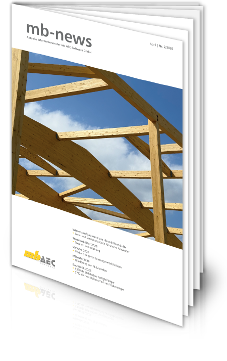 mb-news 02-26 - Titelseite des mb-news-Magazins